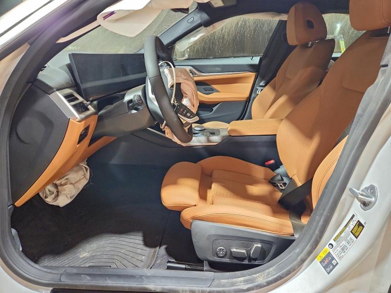 2025 BMW I4 VIN WBY23HD05SFV45781 COPART salvage auction — FRONT END, Al - Cert Of Title-Salvage Title, sold $15,800 on 2026-07-22 (photo 7)
