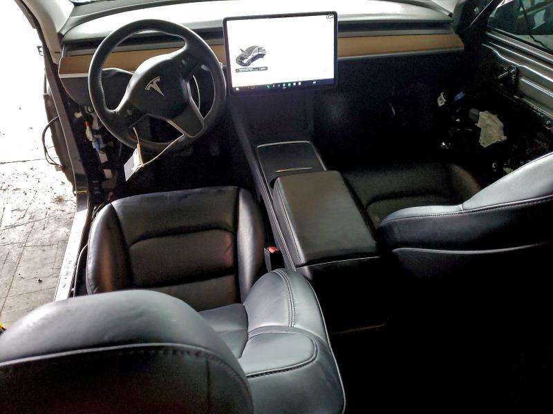 2021 Tesla Model y VIN 5YJYGDED2MF122884 COPART salvage auction — SIDE, Ca - Salvage Certificate, sold $3,550 on 2026-07-09 (photo 8)