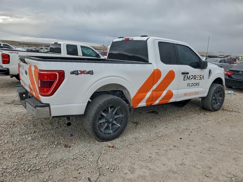 2022 Ford F-150 VIN 1FTEX1EB4NKE21815 COPART salvage auction — FRONT END, UT - SALVAGE CERTIFICATE, sold $8,600 on 2026-07-31 (photo 3)