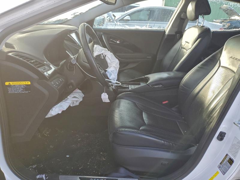 2017 Hyundai Azera VIN KMHFH4JG6HA586016 COPART salvage auction — FRONT END, Il - Salvage Certificate, sold $1,150 on 2026-07-14 (photo 7)