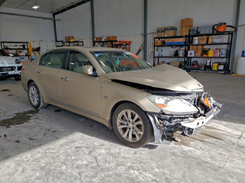 2009 Hyundai Genesis VIN KMHGC46F49U069445 COPART salvage auction — FRONT END, NC - SALVAGE CERTIFICATE OF TITLE, sold $200 on 2026-07-27 (photo 4)