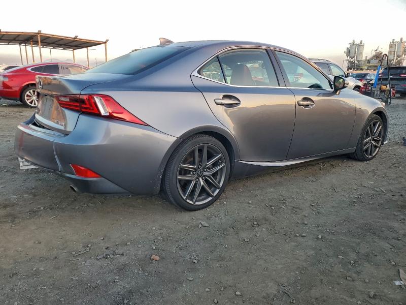 2016 Lexus Is VIN JTHBA1D22G5038011 COPART salvage auction — REAR END, Ca - Salvage Certificate, sold $2,700 on 2026-07-02 (photo 3)