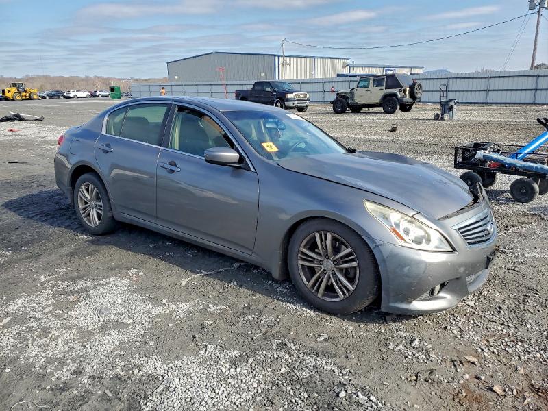 2013 Infiniti G VIN JN1CV6AP0DM718629 COPART salvage auction — SIDE, Nc - Salvage Certificate Of Title, sold $425 on 2026-07-29 (photo 4)