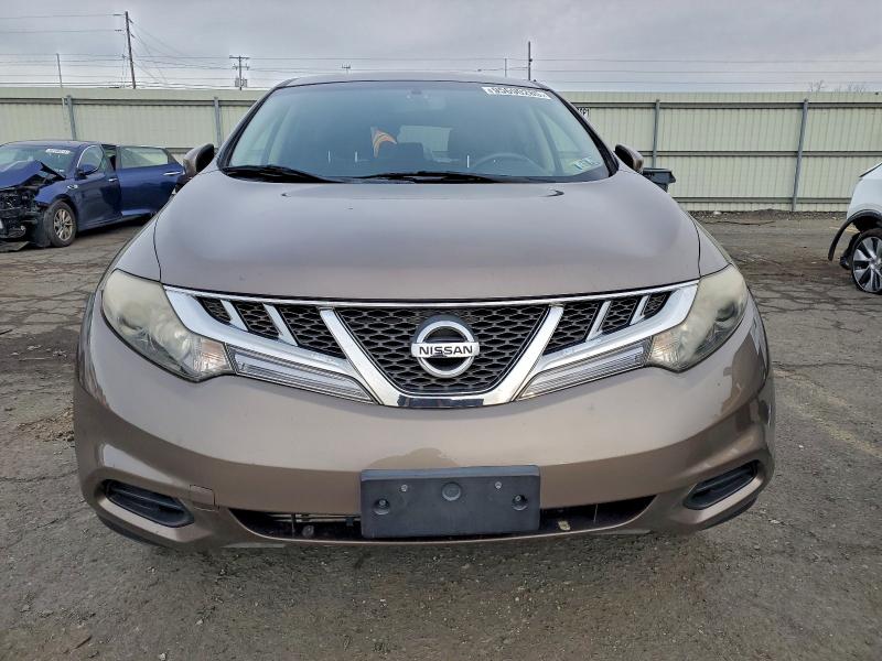 2012 Nissan Murano VIN JN8AZ1MW2CW222379 COPART salvage auction — FRONT END, Pa - Certificate Of Salvage, sold $600 on 2026-07-07 (photo 5)