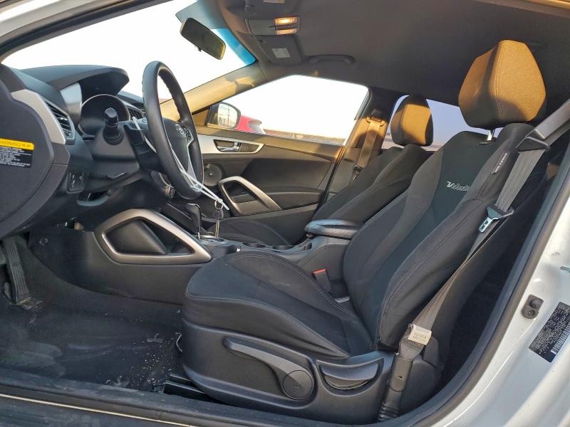 2015 Hyundai Veloster VIN KMHTC6AD1FU224674 COPART salvage auction — FRONT END, Ca - Salvage Certificate, sold $875 on 2026-07-15 (photo 7)