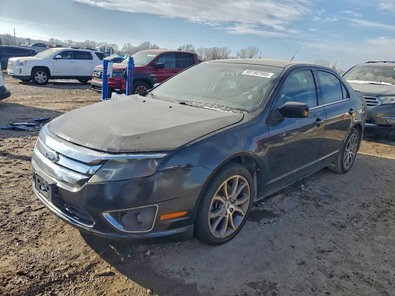 2010 Ford Fusion VIN 3FAHP0JA2AR388409 COPART salvage auction — Front End, KS - CERT OF TITLE-SALVAGE, sold $500 on 2026-07-09 (photo 1)