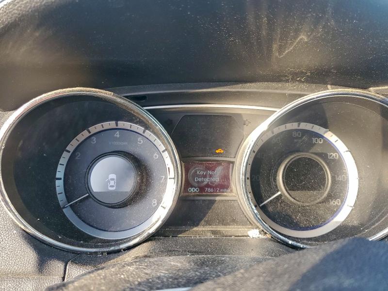 2011 Hyundai Sonata VIN 5NPEC4AC3BH001761 COPART salvage auction — MECHANICAL, Ny - Certificate Of Title, sold $1,950 on 2026-07-30 (photo 9)