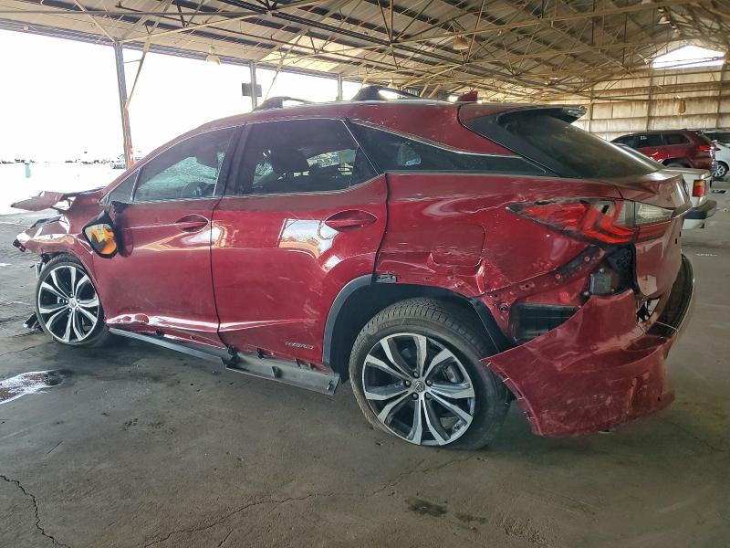 2016 Lexus Rx 450h VIN 2T2BGMCA0GC005341 COPART salvage auction — ALL OVER, AZ - CERT OF TITLE - SALVAGE, sold $4,650 on 2026-07-29 (photo 2)