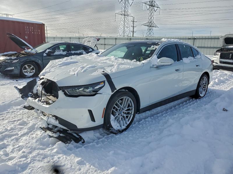 2024 BMW 5er VIN WBA53FJ05RCR89632 COPART salvage auction — FRONT END, IL - SALVAGE CERTIFICATE, sold $25,750 on 2026-07-07 (photo 1)