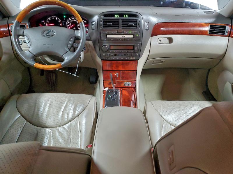 2003 Lexus Ls VIN JTHBN30F930117269 COPART salvage auction — FRONT END, Tn - Salvage Certificate, sold $1,050 on 2026-07-21 (photo 8)