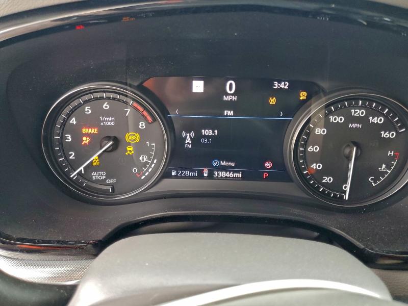 2022 Cadillac Xt5 VIN 1GYKNCRS4NZ131364 COPART salvage auction — FRONT END, FL - CERTIFICATE OF DESTRUCTION, sold $3,650 on 2026-07-02 (photo 9)