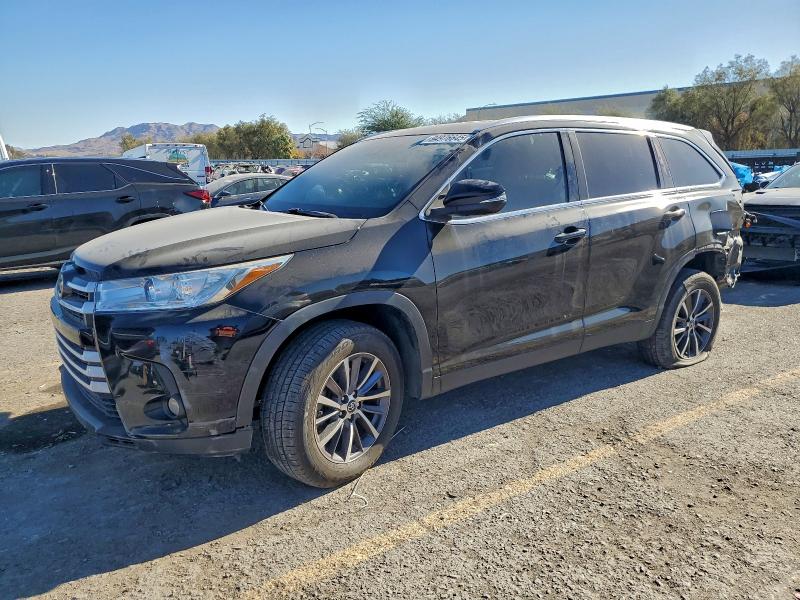 2019 Toyota Highlander VIN 5TDKZRFH9KS565234 COPART salvage auction — REAR END, Nv - Salvage Title, sold $7,200 on 2026-07-14 (photo 1)