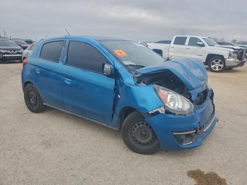 2020 Mitsubishi Mirage VIN ML32A3HJ9LH009499 COPART salvage auction — FRONT END, Tx - Salvage Vehicle Title, sold $1,300 on 2026-07-02 (photo 4)