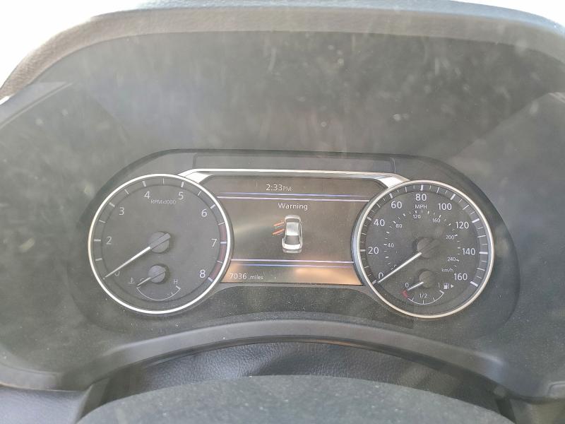 2025 Nissan Sentra VIN 3N1AB8CV0SY342578 COPART salvage auction — FRONT END, Tx - Salvage Vehicle Title, sold $4,950 on 2026-07-02 (photo 9)