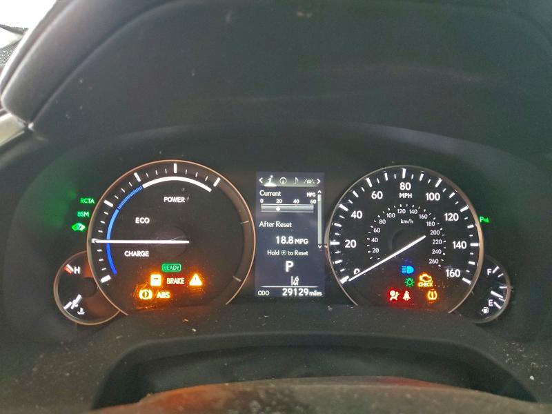 2016 Lexus Rx 450h VIN 2T2BGMCA0GC005341 COPART salvage auction — ALL OVER, AZ - CERT OF TITLE - SALVAGE, sold $4,650 on 2026-07-29 (photo 9)