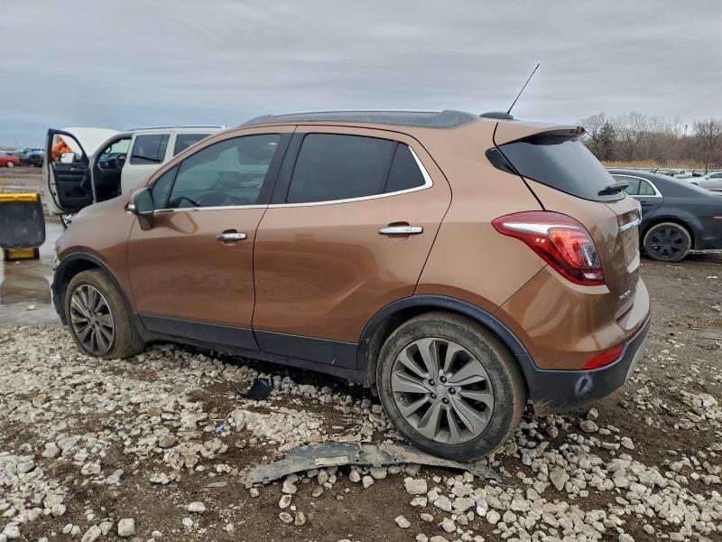 2017 Buick Encore VIN KL4CJASB3HB018601 COPART salvage auction — FRONT END, Il - Salvage Certificate, sold $550 on 2026-07-24 (photo 2)