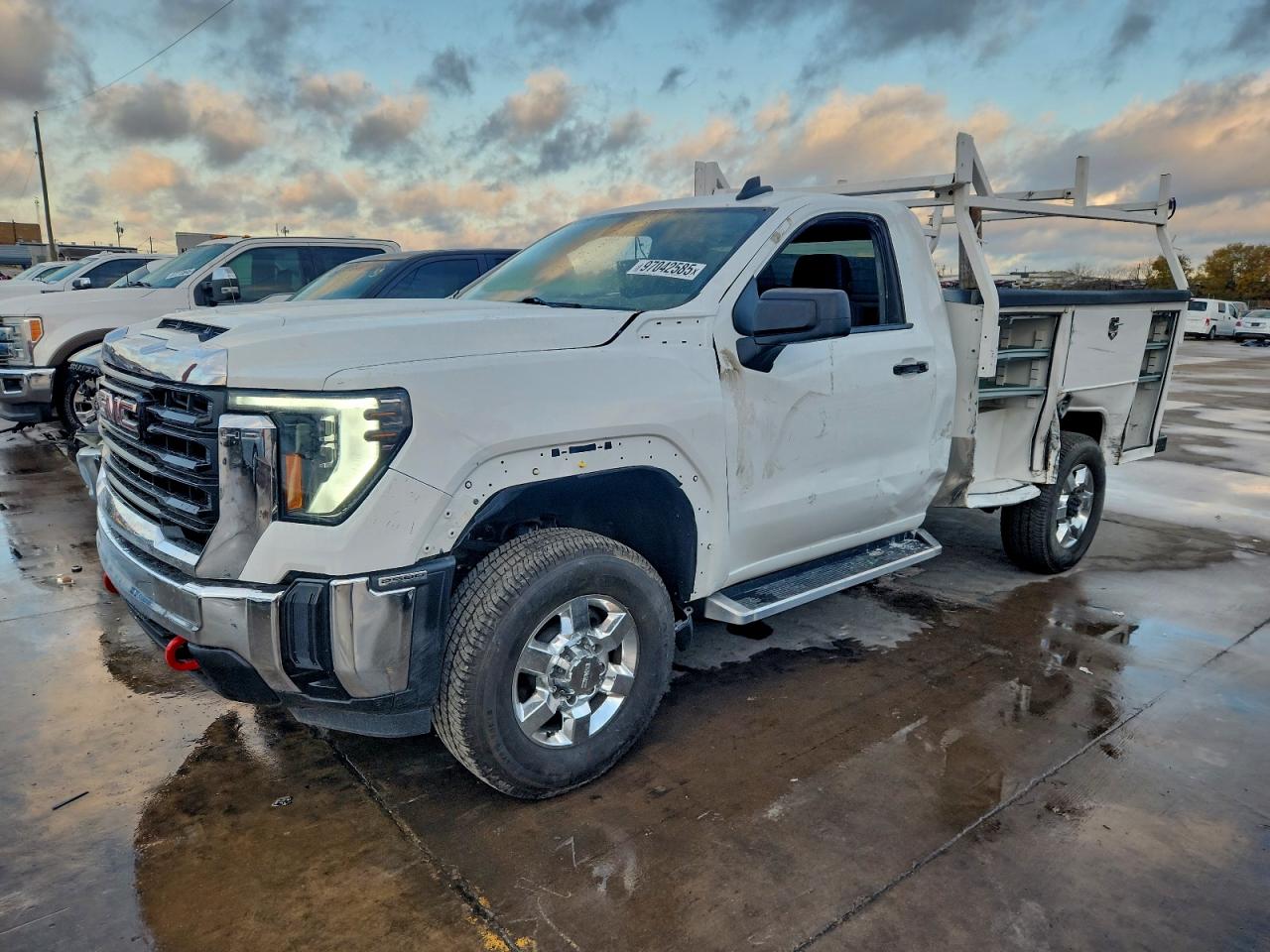2024 GMC Sierra VIN 1GD38LE73RF134181 COPART salvage auction — Side, CA - CERT OF TITLE-SALVAGED, sold $10,800 on 2026-07-09 (photo 1)
