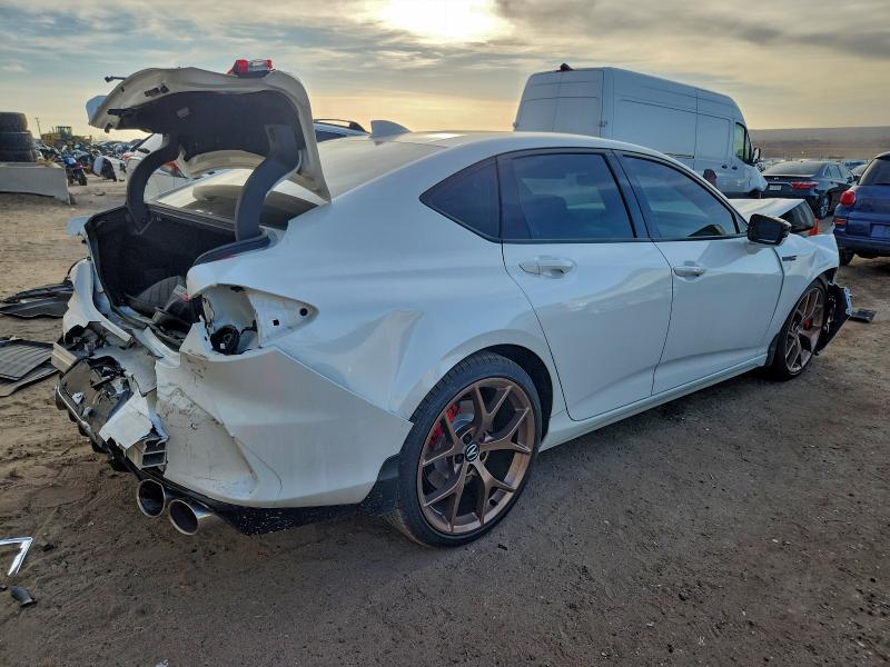 2025 Acura Tlx VIN 19UUB7F09SA001156 COPART salvage auction — FRONT END, Nm - Cert Of Title-Salvage, sold $10,400 on 2026-07-30 (photo 3)