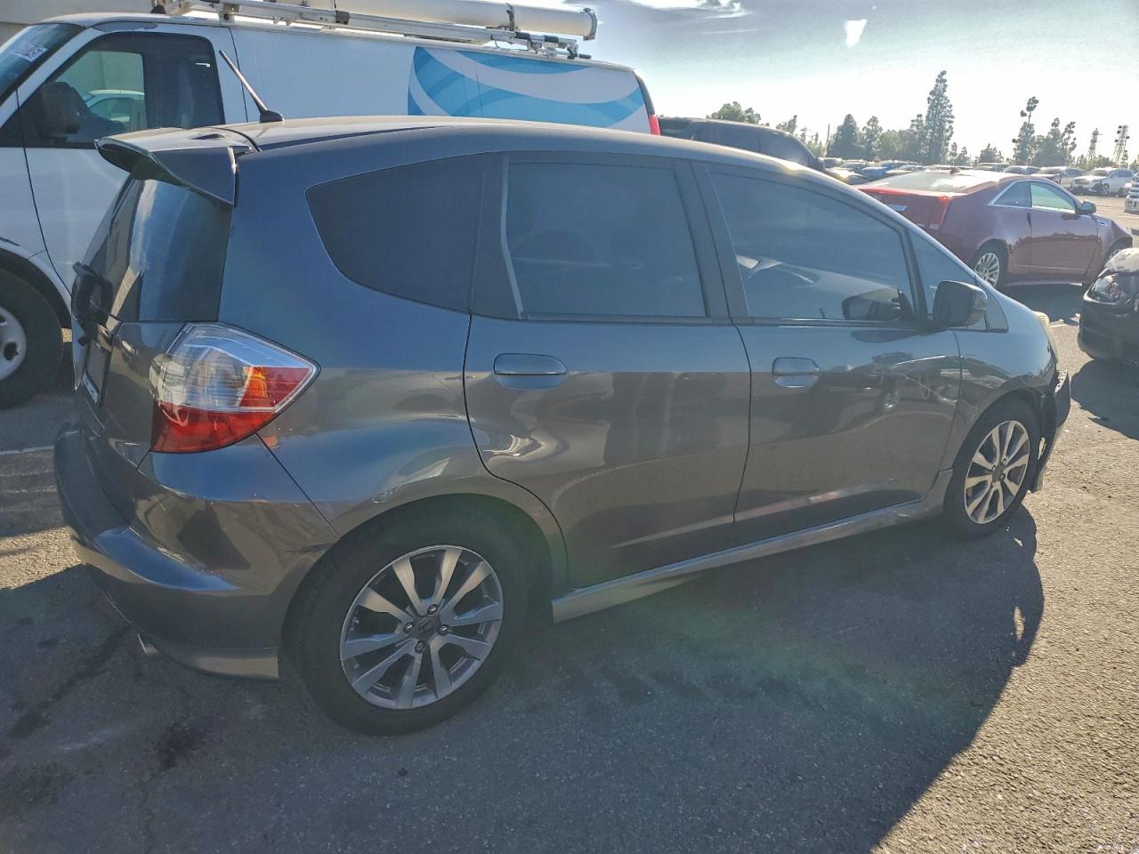 2012 Honda Fit VIN JHMGE8H58CC042044 COPART salvage auction — Front End, CA - SALVAGE CERTIFICATE, sold $3,250 on 2026-02-12 (photo 3)