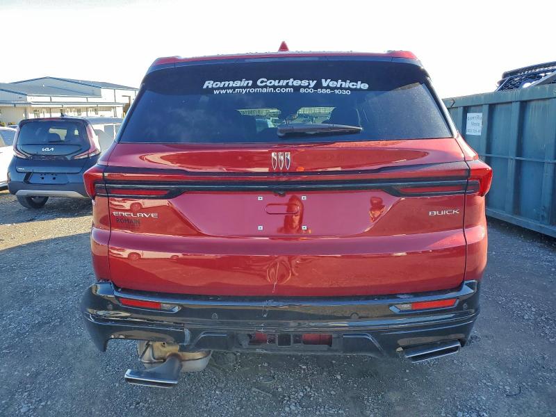 2025 Buick Enclave VIN 5GAERBRS1SJ305405 COPART salvage auction — SIDE, KY - CERT OF TITLE-SALVAGE, sold $16,200 on 2026-07-02 (photo 6)