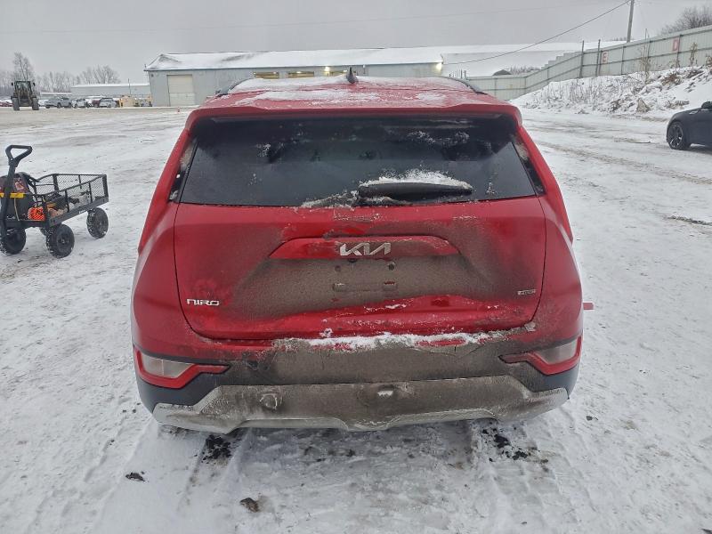 2024 Kia Niro VIN KNDCR3LE4R5174410 COPART salvage auction — FRONT END, Mi - Cert Of Title-Salvage Vehicle, sold $7,900 on 2026-07-15 (photo 6)