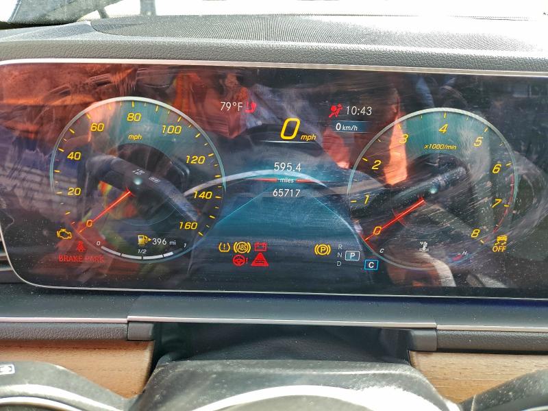 2022 Mercedes-benz Gle VIN 4JGFB4JB6NA780305 COPART salvage auction — FRONT END, Salvage Title, sold $19,800 on 2026-07-20 (photo 9)