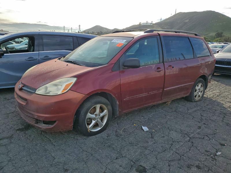 2005 Toyota Sienna VIN 5TDZA23C65S355250 COPART salvage auction — REAR END, Id - Salvage Certificate Of Title, sold $625 on 2026-07-13 (photo 1)