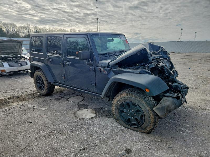 2016 Jeep Wrangler unlimited VIN 1C4BJWDG9GL347822 COPART salvage auction — FRONT END, Mo - Salvage Certificate Of Title, sold $2,400 on 2026-07-02 (photo 4)