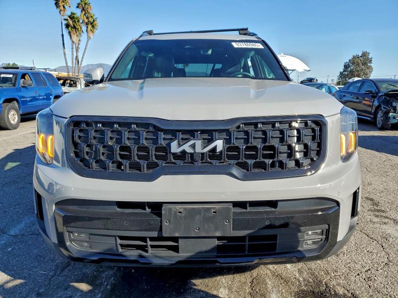 2024 Kia Telluride VIN 5XYP5DGC9RG537822 COPART salvage auction — SIDE, Ca - Salvage Certificate, sold $5,700 on 2026-07-24 (photo 5)