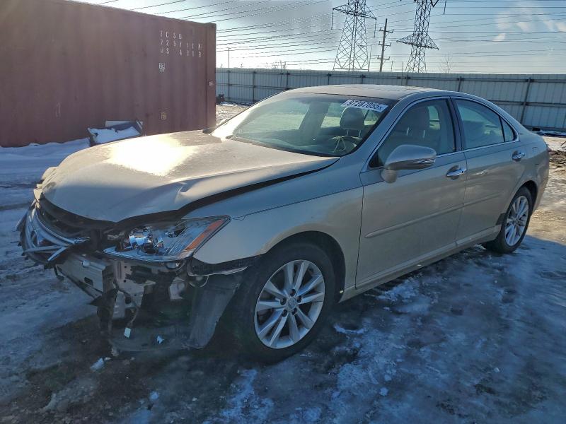 2011 Lexus ES VIN JTHBK1EG8B2430220 COPART salvage auction — FRONT END, Il - Salvage Certificate, sold $1,700 on 2026-07-21 (photo 1)