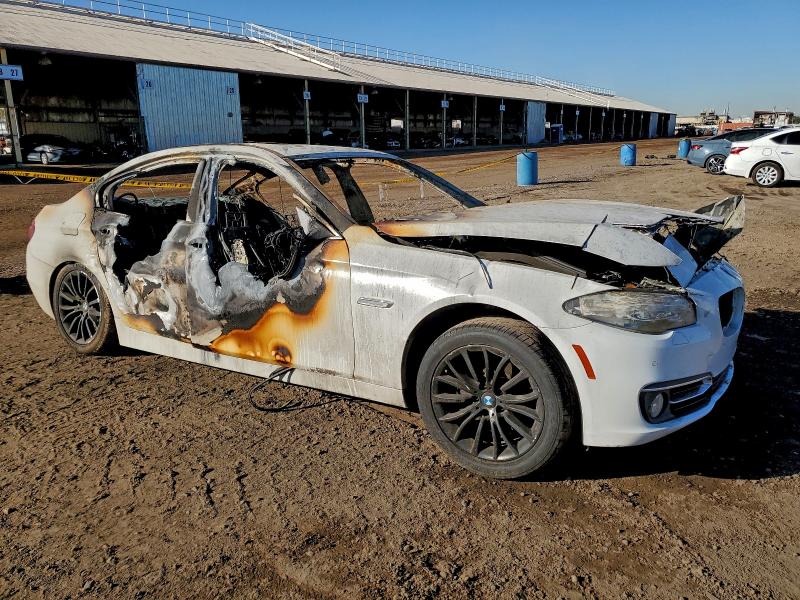 2014 BMW 5 series VIN WBA5A5C56ED503441 COPART salvage auction — BURN, AZ - CERT OF TITLE- NON REPAIR, sold $175 on 2026-08-17 (photo 4)