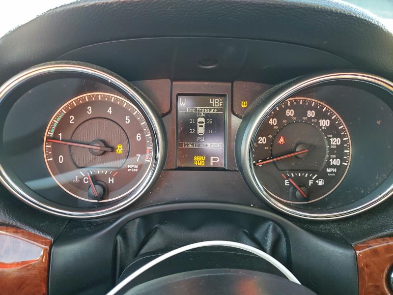 2012 Jeep Grand cherokee VIN 1C4RJFBG7CC342260 COPART salvage auction — FRONT END, Ct - Cert Of Title-Salvage, sold $525 on 2026-07-31 (photo 9)