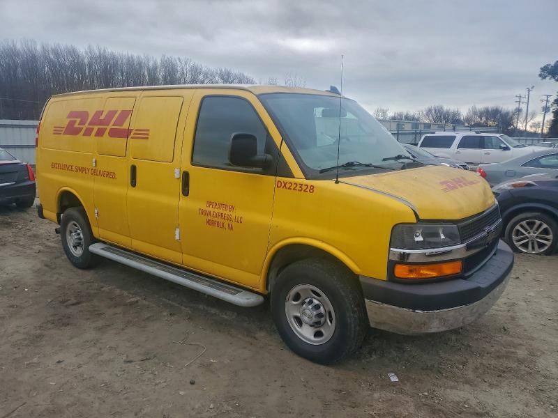 2022 Chevrolet Express 2500 VIN 1GCWGAF75N1211776 COPART salvage auction — FRONT END, Va - Cert Of Title - Salvage, sold $7,800 on 2026-07-15 (photo 4)