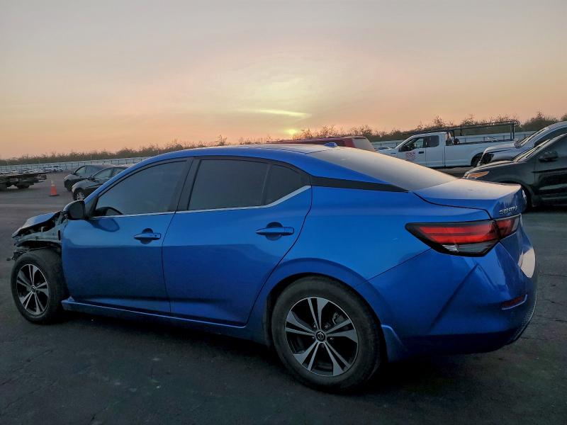 2020 Nissan Sentra VIN 3N1AB8CV5LY214709 COPART salvage auction — FRONT END, Ca - Salvage Certificate, sold $4,250 on 2026-07-02 (photo 2)