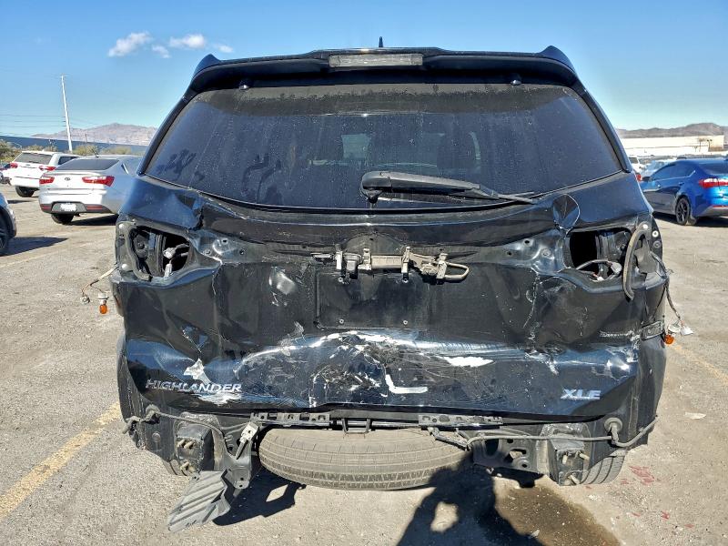 2019 Toyota Highlander VIN 5TDKZRFH9KS565234 COPART salvage auction — REAR END, Nv - Salvage Title, sold $7,200 on 2026-07-14 (photo 6)