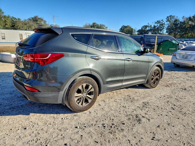 2014 Hyundai Santa fe VIN 5XYZU3LB4EG194138 COPART salvage auction — FRONT END, Nc - Salvage Certificate Of Title, sold $2,500 on 2026-07-07 (photo 3)