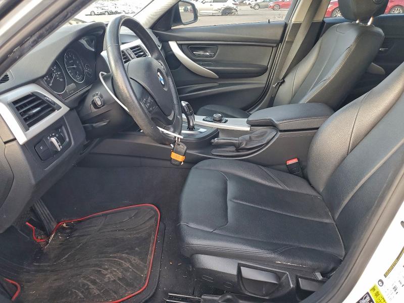 2015 BMW 3 series VIN WBA3C3G54FNS73104 COPART salvage auction — FRONT END, Ny - Mv907A-Parts Only W/Lienholder, sold $750 on 2026-07-15 (photo 7)