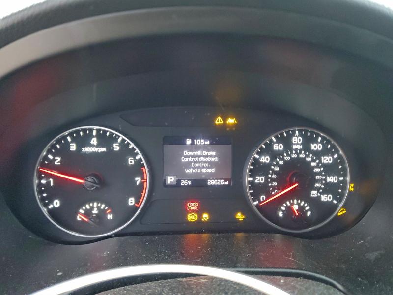 2023 Kia Seltos VIN KNDEPCAA7P7429325 COPART salvage auction — FRONT END, MI - CERT OF TITLE-SALVAGE FLOOD, sold $3,100 on 2026-07-15 (photo 9)