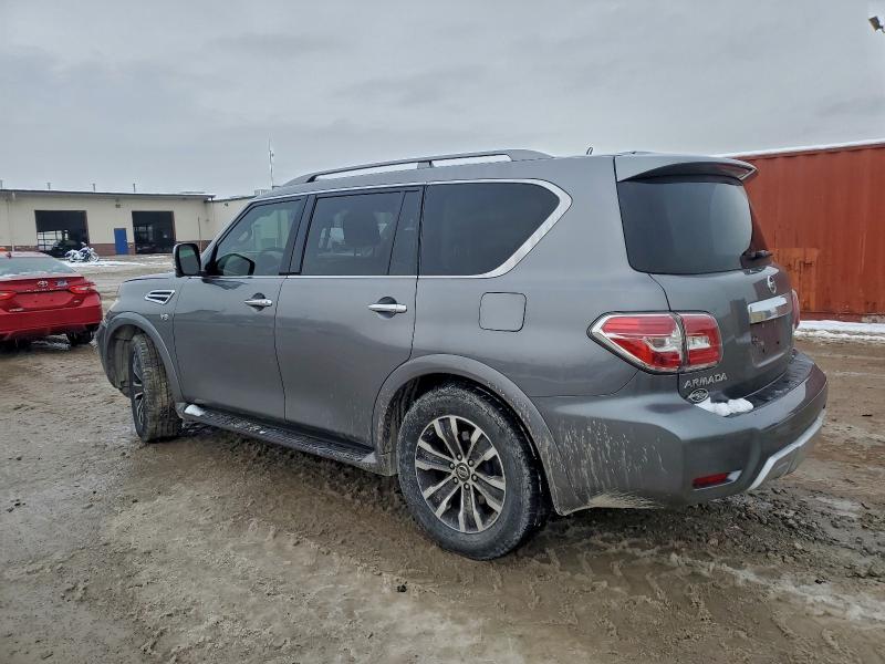 2018 Nissan Armada VIN JN8AY2NCXJ9550111 COPART salvage auction — FRONT END, In - Cert Of Title-Salvage Title, sold $7,700 on 2026-07-24 (photo 2)