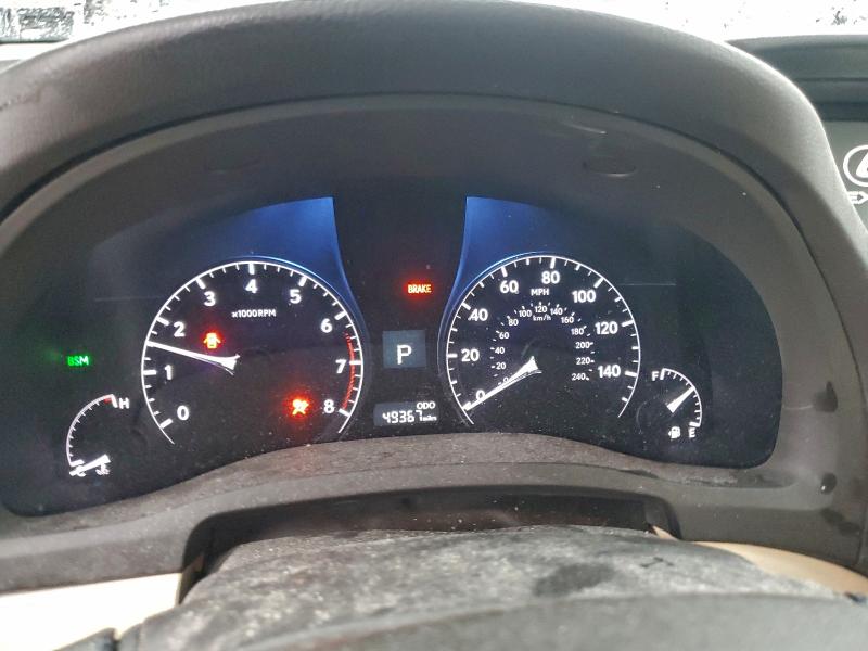 2015 Lexus Rx 350 VIN 2T2BK1BA3FC340624 COPART salvage auction — FRONT END, Wv - Salvage Certificate, sold $10,000 on 2026-07-24 (photo 9)