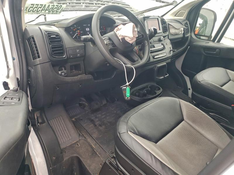 2024 Ram Promaster 2500 VIN 3C6LRVDG6RE102969 COPART salvage auction — FRONT END, Other, sold $7,400 on 2026-07-22 (photo 8)