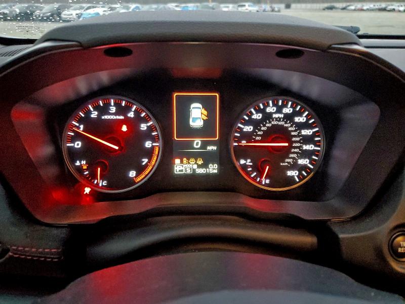 2022 Subaru Wrx VIN JF1VBAU64N8021856 COPART salvage auction — SIDE, Nc - Salvage Certificate Of Title, sold $5,400 on 2026-07-27 (photo 9)