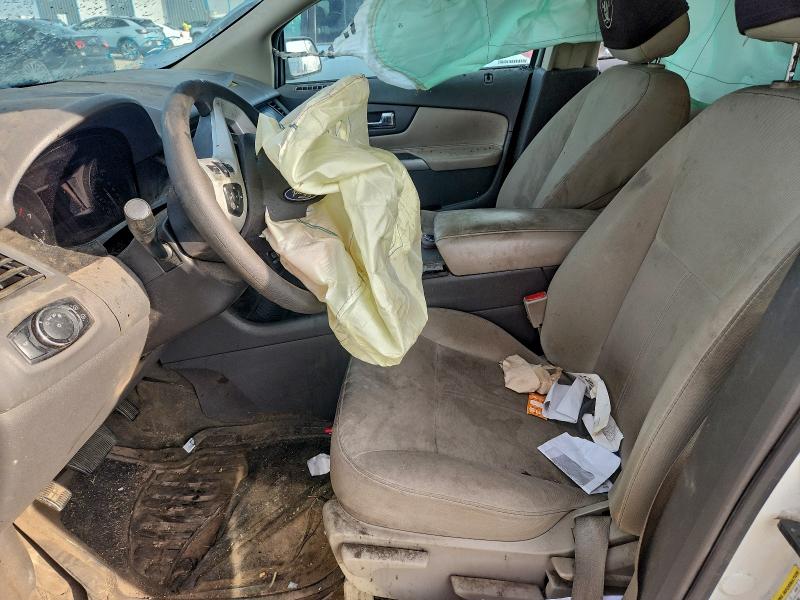 2013 Ford Edge VIN 2FMDK4GCXDBB22612 COPART salvage auction — ROLLOVER, Ut - Salvage Certificate, sold $150 on 2026-07-02 (photo 7)
