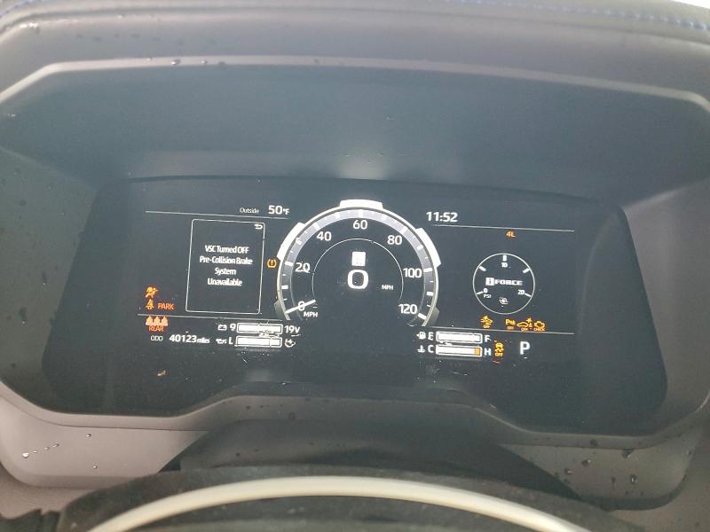 2023 Toyota Tundra VIN 5TFNA5DB2PX103921 COPART salvage auction — FRONT END, Salvage Title, sold $21,900 on 2026-08-21 (photo 9)