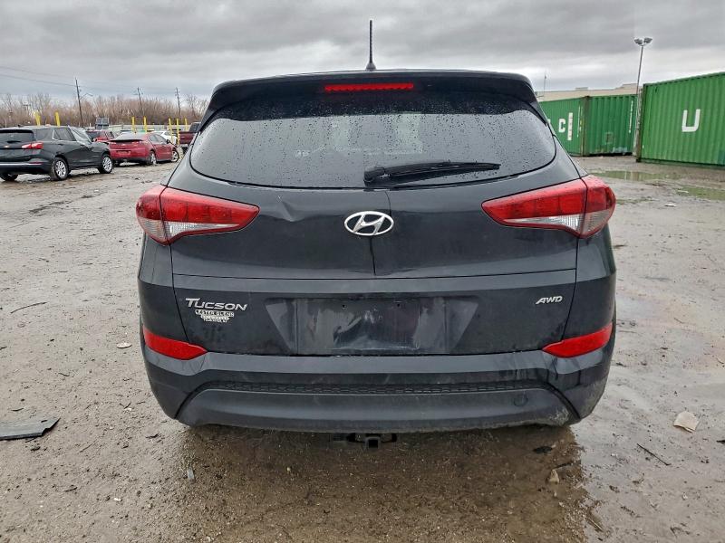 2018 Hyundai Tucson VIN KM8J2CA41JU655663 COPART salvage auction — FRONT END, In - Bill Of Sale - Parts Only, sold $1,550 on 2026-07-07 (photo 6)