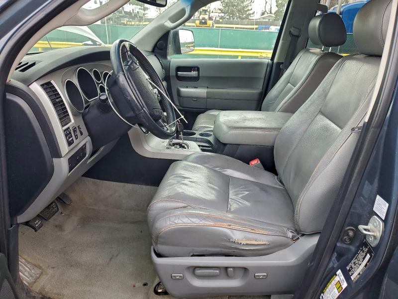 2008 Toyota Sequoia VIN 5TDBY68A08S000820 COPART salvage auction — FRONT END, Co - Salvage Title, sold $2,700 on 2026-07-02 (photo 7)