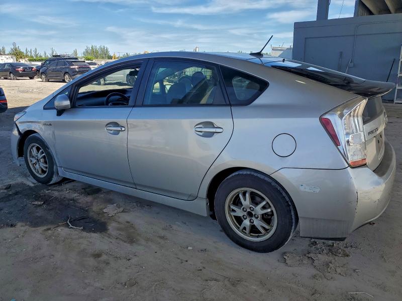 2011 Toyota Prius VIN JTDKN3DU7B1467311 COPART salvage auction — FRONT END, NY - CERTIFICATE OF TITLE, sold $1,600 on 2026-07-23 (photo 2)