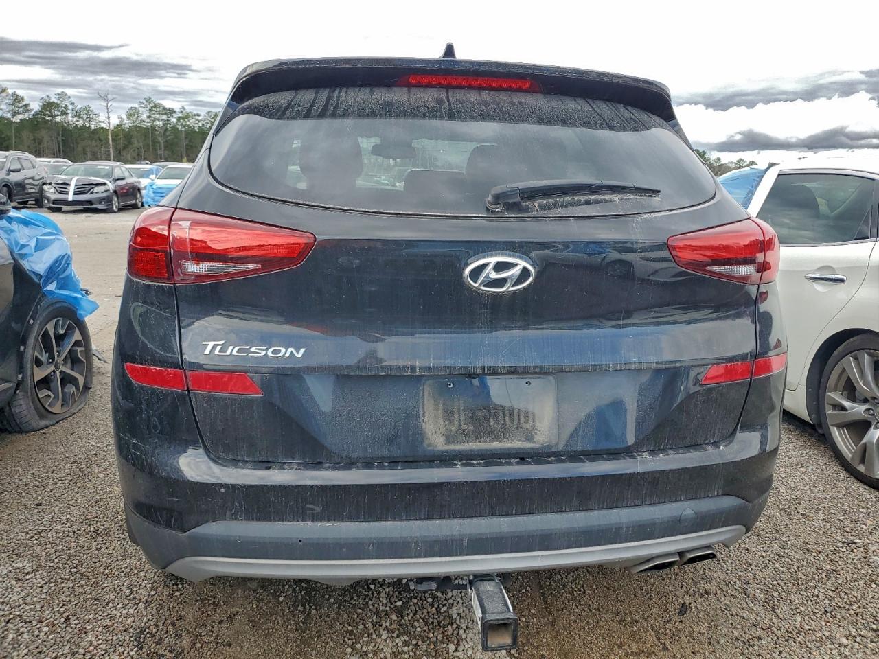 2021 Hyundai Tucson VIN KM8J33AL4MU287990 COPART salvage auction — Front End, SC - CERT OF TITLE-SALVAGE, sold $3,700 on 2026-06-29 (photo 6)