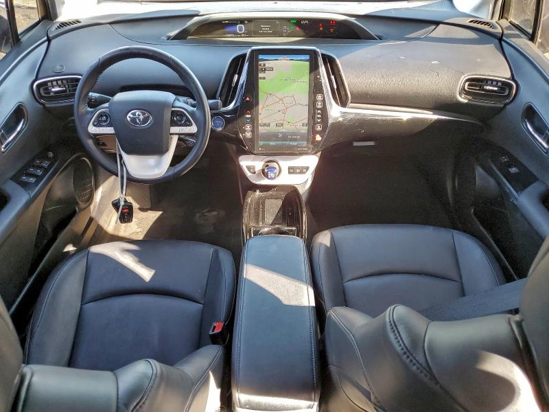 2018 Toyota Prius prime VIN JTDKARFP7J3103673 COPART salvage auction — FRONT END, CA - SALVAGE CERTIFICATE, sold $9,200 on 2026-08-20 (photo 8)
