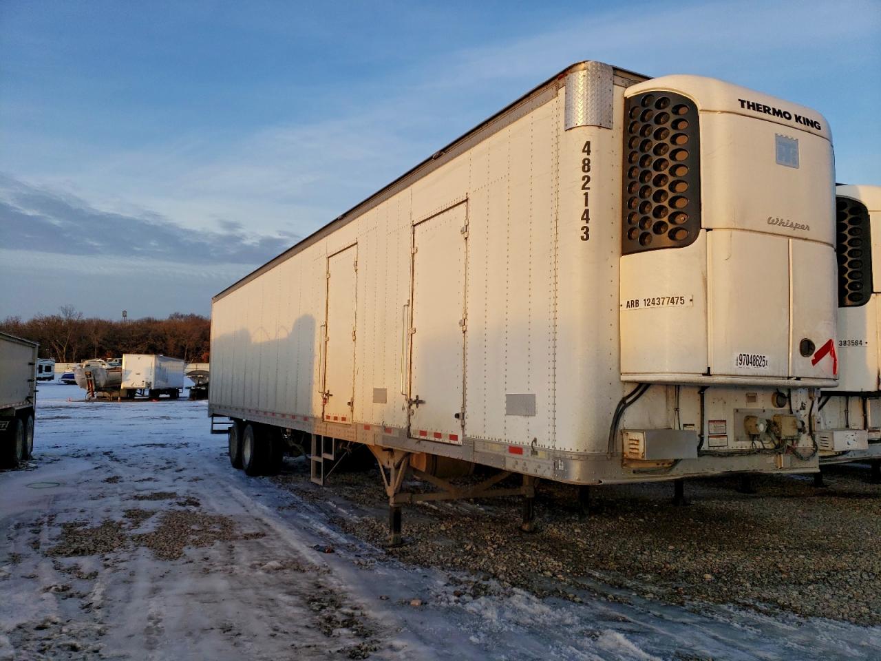 2015 Great Dane Trailers VIN 1GRAA9628FB709695 — COPART salvage auction photo